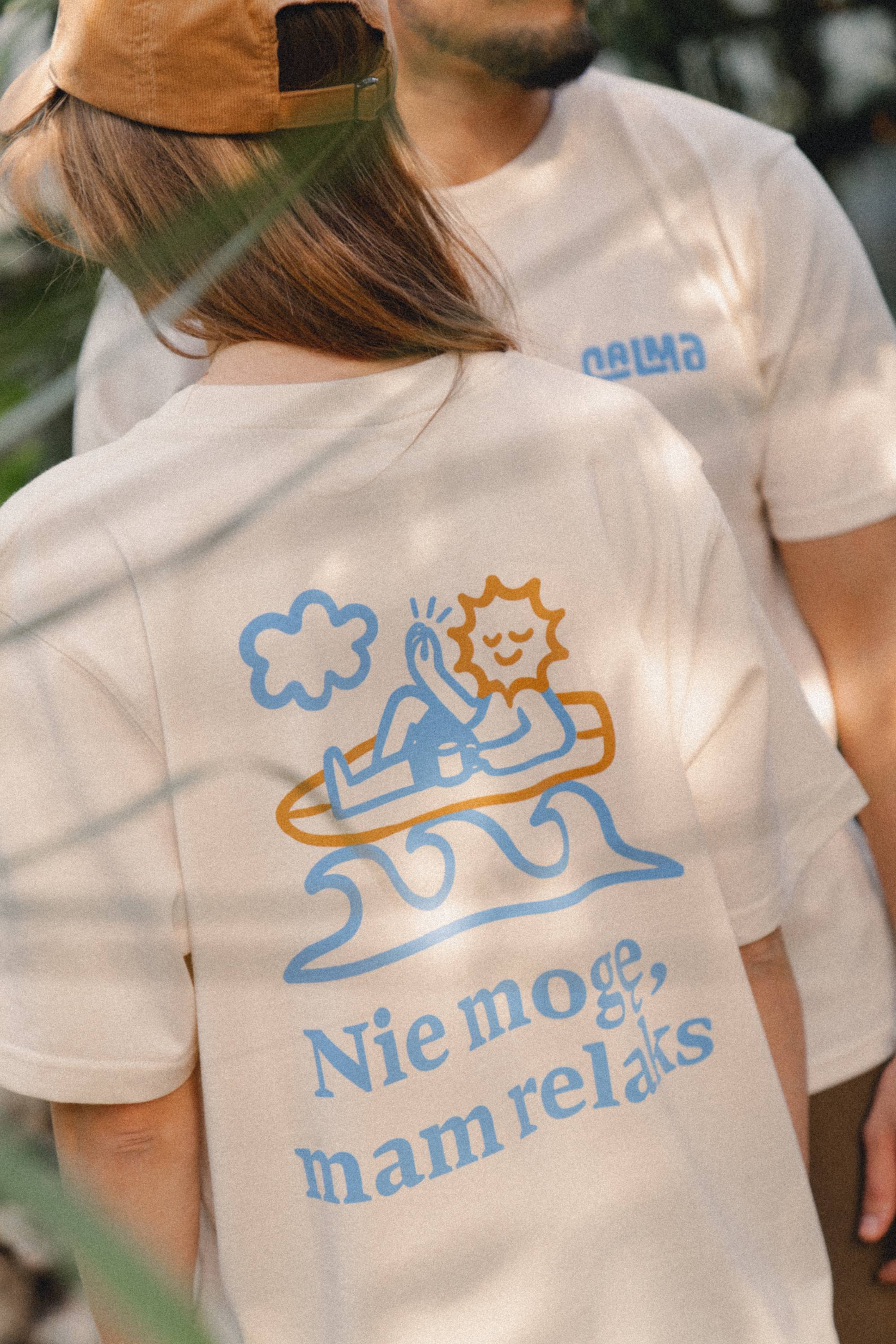 T-shirt Unisex - Nie mogę, mam relaks