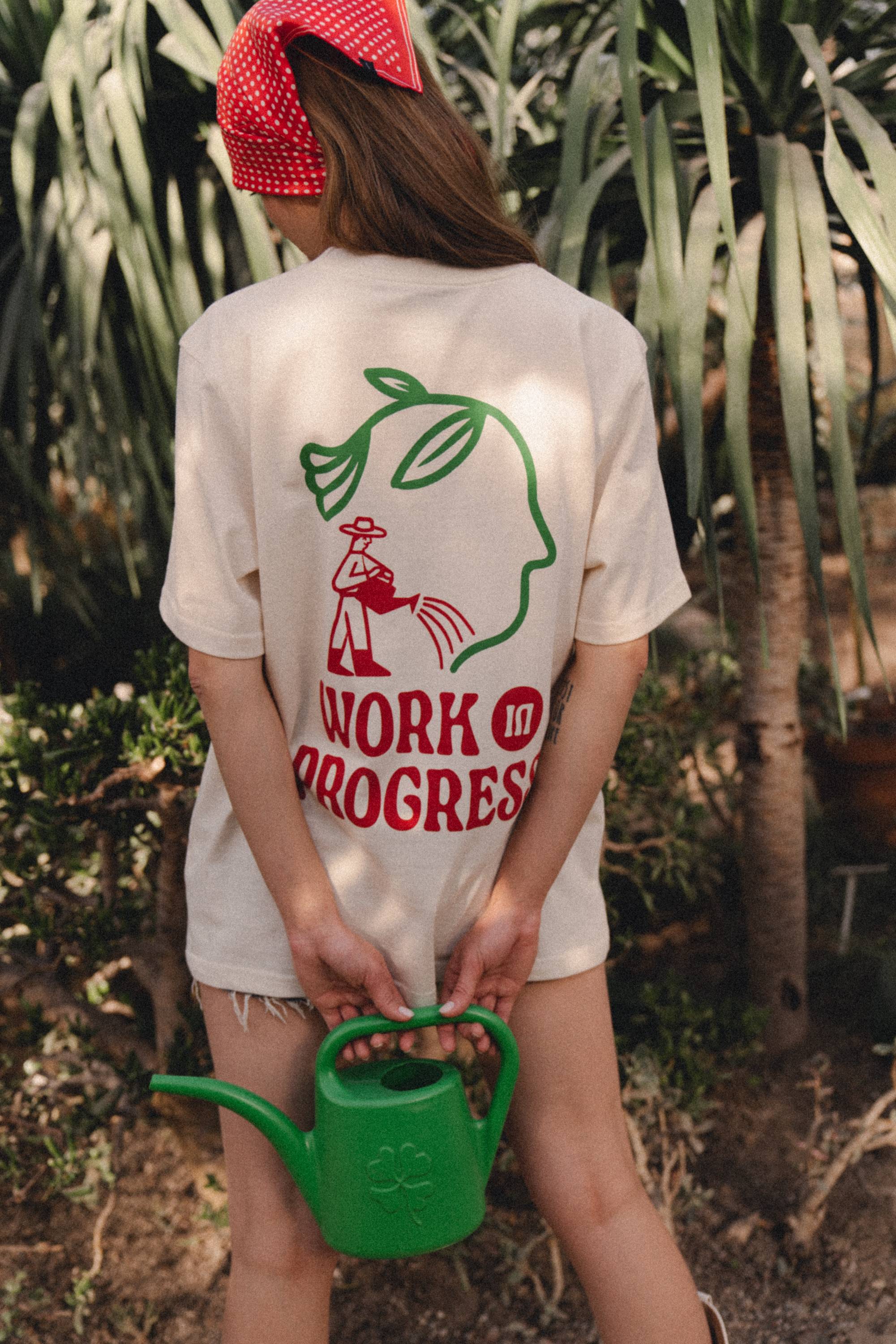 T-shirt Unisex - Work in progress