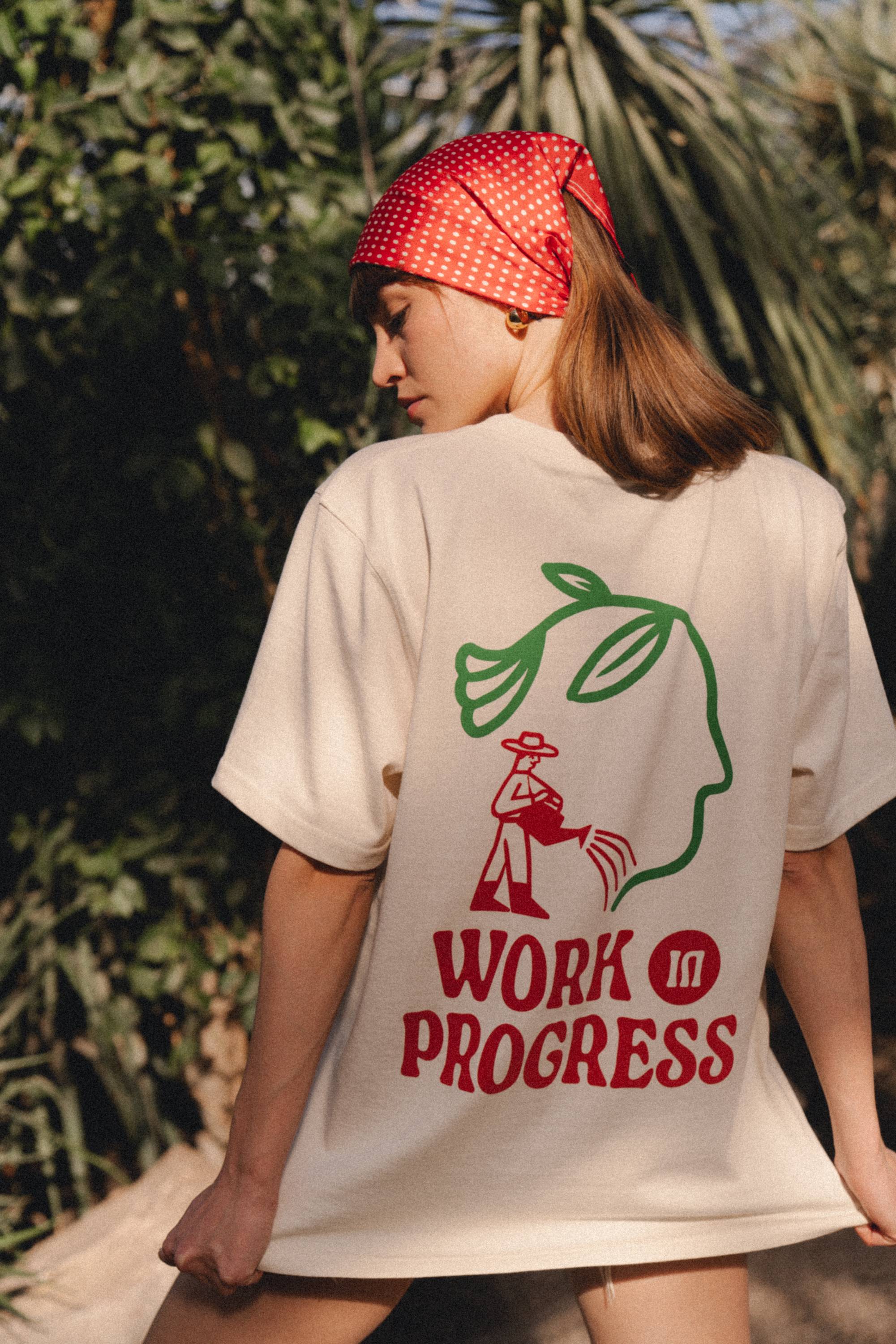 T-shirt Unisex - Work in progress