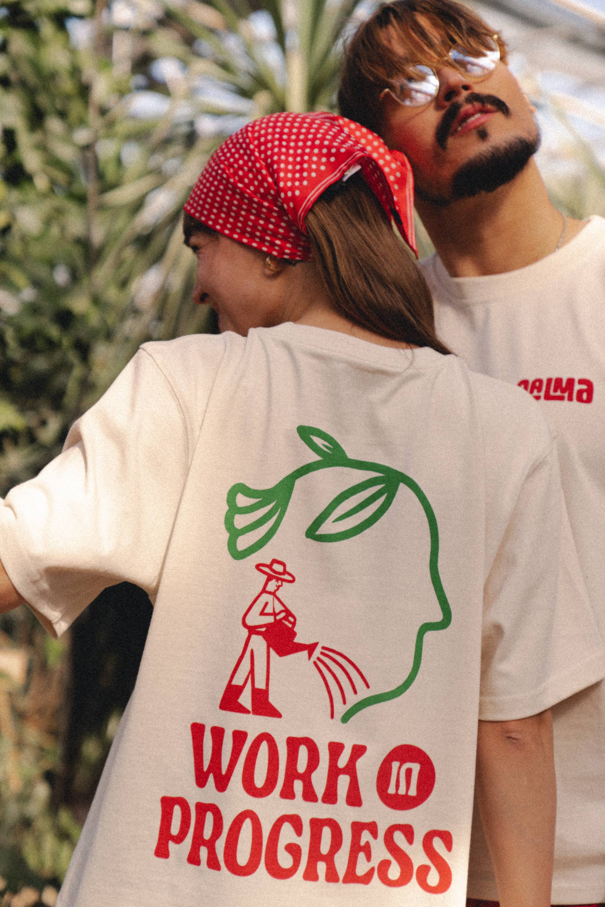 T-shirt Unisex - Work in progress