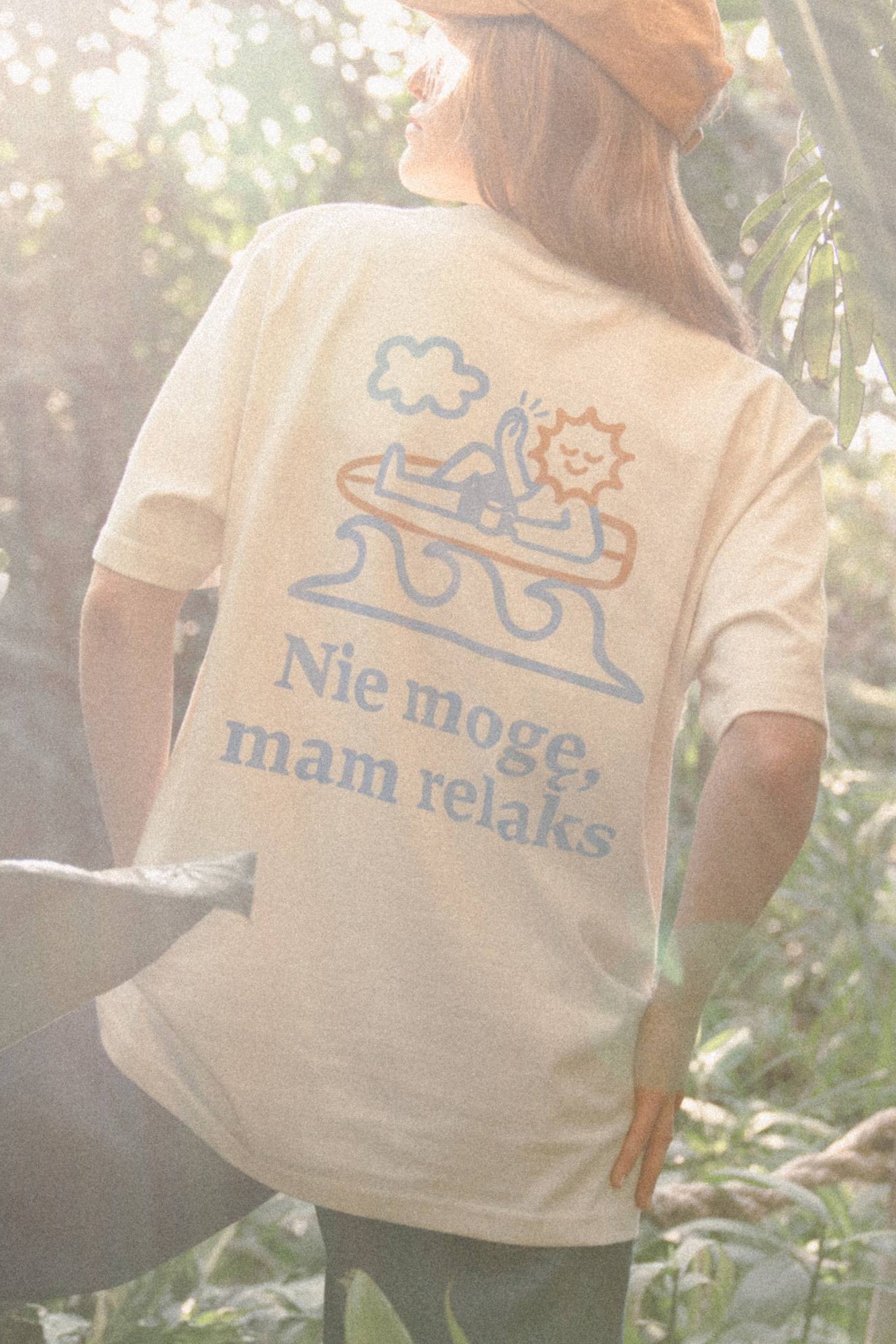 T-shirt Unisex - Nie mogę, mam relaks